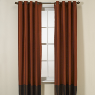 Brown And Blue Window Curtains Brown and Burnt Orange Chair